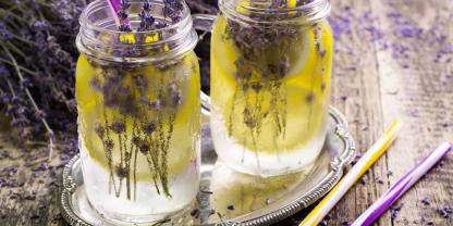 Sommerliche Erfrischung mit Provence-Flair: Lavendel-Limonade