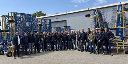 Das Team der Claas Württemberg GmbH wurde umfangreich auf die Produkte von Treffler geschult.