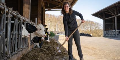 Vor allem viehhaltende Landwirte beurteilen ihre wirtschaftliche Lage optimistisch.