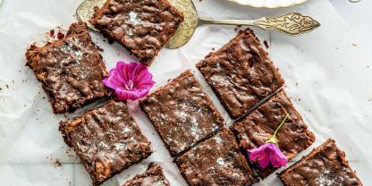 Vegane Rote-Bete-Brownies