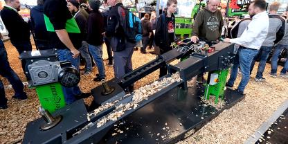 Auf der Agritechnica ist die Halle 26 die traditionelle Location für die Forsttechnik und für forstwirtschaftliche Lösungen.