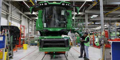 Eine Betriebsvereinbarung sicherte die Arbeitsplätze bei John Deere.