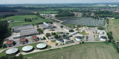 Die Biogasanlage Putlitz: Das Gasnetz in Putlitz soll als erstes Teilnetz der EMB Energie Brandenburg GmbH zu 100 Prozent mit Biomethan betrieben werden.