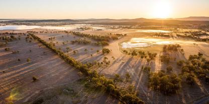 Eine Farm in Australien