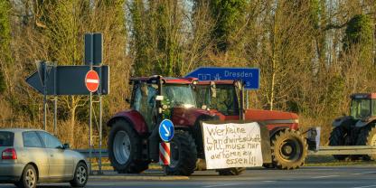 Die Bauernproteste haben sich in Deutschland an der Frage des Agrardiesels entzündet.