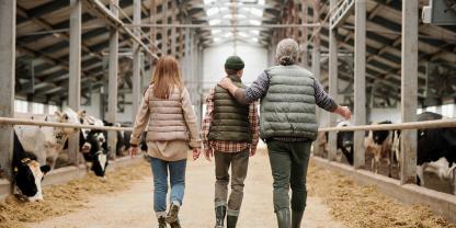 Für eine Familie aus Bayern hieß es: Schluss mit der Zimmerei und Neustart auf einem landwirtschaftlichen Betrieb in Thüringen! (Symbolbild)