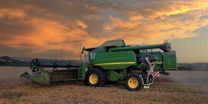 Mit Seed Select werden Ausfallgetreide und Unkrautsamen hinter den Mähdreschersieben aufgefangen und gesammelt. Dann kann der Mähdrescher keine Unkrautsamen mehr großflächig verbreiten.
