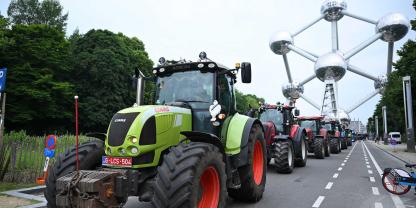 Immer wieder fahren Landwirte gen Brüssel, um für ihre Belange einzustehen. 