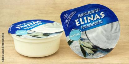 Joghurt der Marke Elinas
