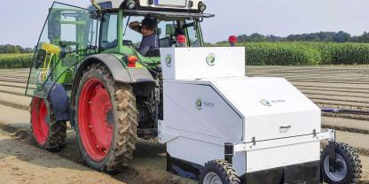 Umweltfreundliche Herbizidalternative: Escarda Technologies bekämpft Unkraut mit zertifiziertes Lasersystem.