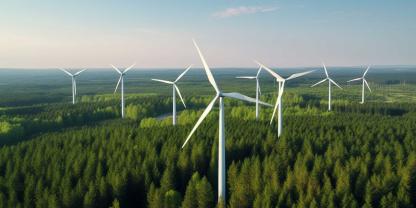 Während andere Bundesländer ihre Windkraft-Planungen bereits weitgehend abgeschlossen haben, hinkt Bayern – vor allem im Süden – deutlich hinterher. (Symbolbild)