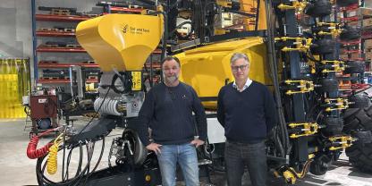Lars Askeling (li.) und Nils Ahlstrand haben zum Jahreswechsel die verbleibenden 20 Prozent Anteile von Lyckegård an der Soil and Seed Equipment gekauft.