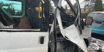 Durch den Böller entstand an Dietmar Uhlemanns Auto Totalschaden. 