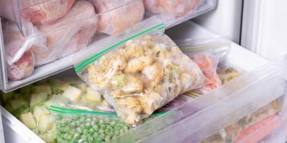 Vorräte gut gefüllt – richtig eingefroren, bleiben sie gesund.