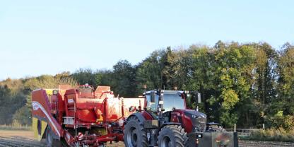 Der Airsep 290 ist ein spezieller Roder für den Kartoffelanbau auf stein-reichen Böden.