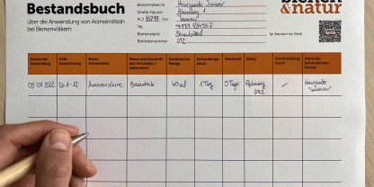 Ab diesem Jahr müssen Imker alle angewendeten Bienenmedikamente dokumentieren.