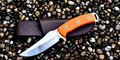 Noch nicht Handel, aber schon im Test: Das Messer „Bär“ von Teckelmesser.