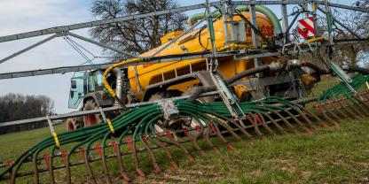 Güllesilvester ist längst vorbei, aber in welchen Regionen konnten Landwirte schon Gülle ausbringen?