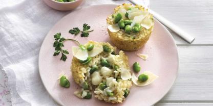 Risotto-Variation aus dem Ofen für alle, die es nicht so cremig mögen.