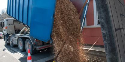 Wer sich am besten Hackschnitzel zum Heizen liefern lässt, klärt ein Online-Vortrag.