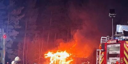 Das Leuchtturmprojekt fiel den Flammen zum Opfer.