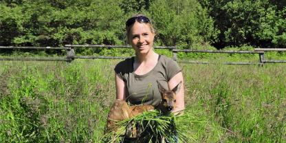 Jagd ist gelebter Tierschutz – ein Paradebeispiel ist hier die Kitzrettung.