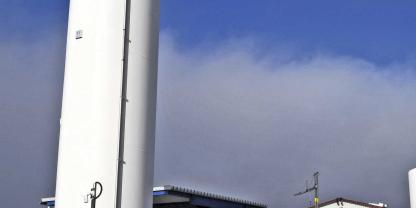 Im Bad Grönenbacher Ortsteil Egg errichtete die Unternehmerfamilie Zeller für rund 10 Mio. Euro eine LNG-Anlage.