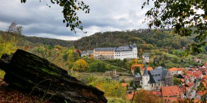 Panoramablick auf Stolberg im Harz (Sachsen-Anhalt)