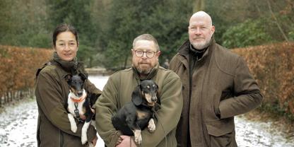 Vin links: Mayling Keun, Andras Alfred Brandt und Christoph Jahnke.