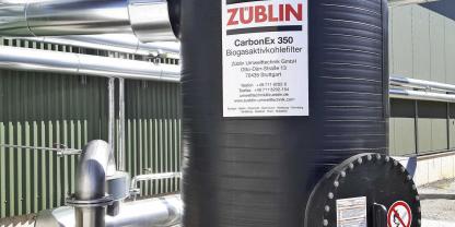 Züblin reinigt Biogas vor der Verstromung. Die Filtergröße bestimmt die Standzeit.