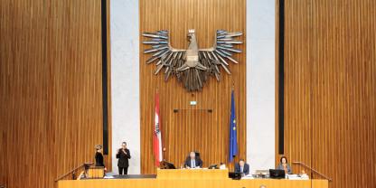 Ein Archivbild aus dem Parlament: Nationalratspräsident Walter Rosenkranz (FPÖ) eröffnet am 21. Jänner 2026 die Sitzung in Wien.