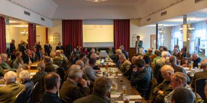 Präsident Marcus Henke informierte seine Mitglieder über die aktuellen Geschehnisse in der Landesjägerschaft Bremen.