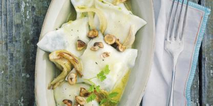 Wild abgewandelte Maultaschen