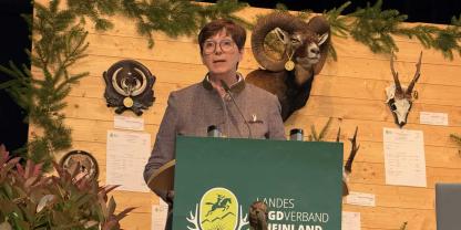 Dr. Gitta Greif-Werner ist die neue Präsidentin des Landesjagdverbandes Rheinland-Pfalz.
