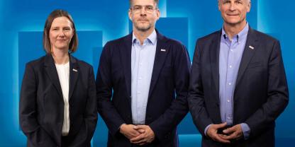 V.li.n.re: Dr. Katharina Hartl, Michael Budde und Martin Hettich.