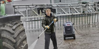 Nilfisk hat erst vor kurzem neue professionelle Hochdruckreiniger – auch für die Landwirtschaft – vorgestellt.