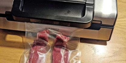 Wildbret kann auch im Vakuum nachreifen.