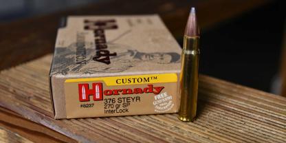 Das Kaliber .376 Steyr kann bis auf Jeff Cooper zurückgeführt werden – einem der Waffenexperten des 20. Jahrhunderts.