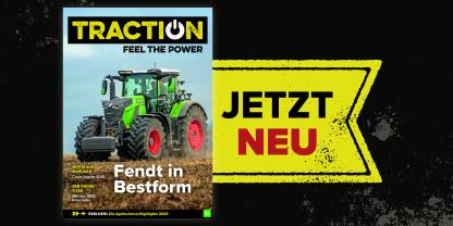 TRACTION November/Dezember 2025 mit vielen Landtechnikneuheiten zur Agritechnica.