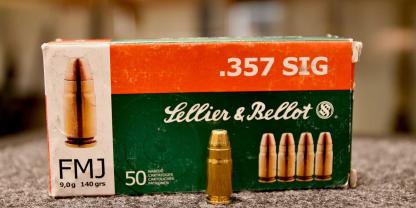 Das Kaliber .357 SIg entstand im Jahr 1994 aus einer Zusammenarbeit von SIG und Federal.