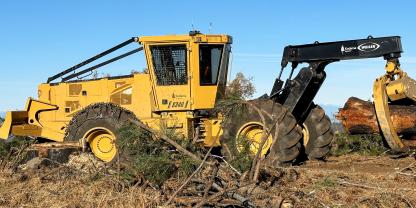 Telegesteuerter Forstspezialschlepper von Weiler Forestry