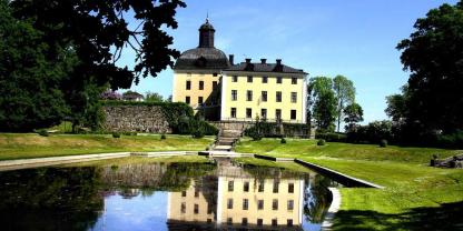 Ein historisches Herrenhaus in Schweden
