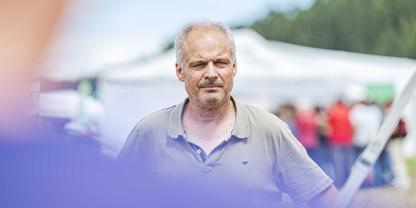 Reto Stocker bei der Soil Evolution 2024 in Österreich. In wenigen Tagen startet die Soil Evolution 2026 in Stockers Heimatland, der Schweiz – dass er nicht dabei sein wird, hätte keiner gedacht.
