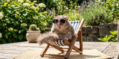 Der Siebenschläfer ist als Wetterfrosch denkbar ungeeignet. Der Siebenschläfer-Tag hat aber eine gar nicht mal schlechte Trefferquote. (Symbolbild, mit KI generiert)