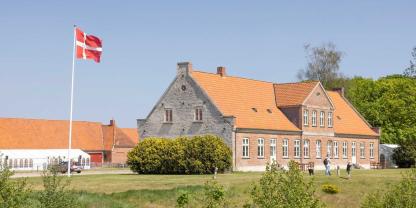 Der Bio-Bauernhof Gram Slot in Dänemark