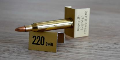 Ein Kind der 1930er-Jahre: das Kaliber .220 Swift.