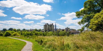 Landschaft rund um Meath in Irland