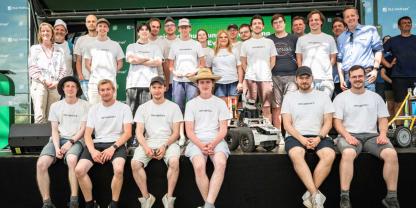 Das Team Acorn des Osnabrücker Robotervereins Osnabotics hat beim Field-Robot-Event 2026 erneut den WM-Titel geholt.