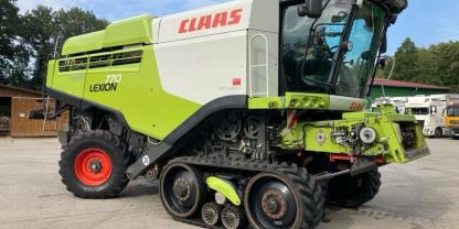 CLAAS LEXION 770 TT TERRA TRAC, VARIO 1080, Quantimeter, Laufbänder NEU ! Mähdrescher