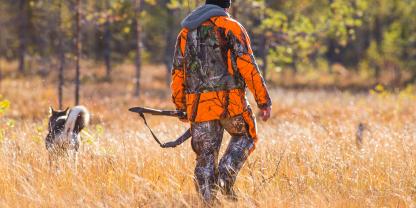 Jagd in Schweden ist oft mit viel Laufen verbunden. Deswegen fordert ein Politiker nun, das die Jagd ebenfalls bezuschusst werden soll (Symbolbild).
